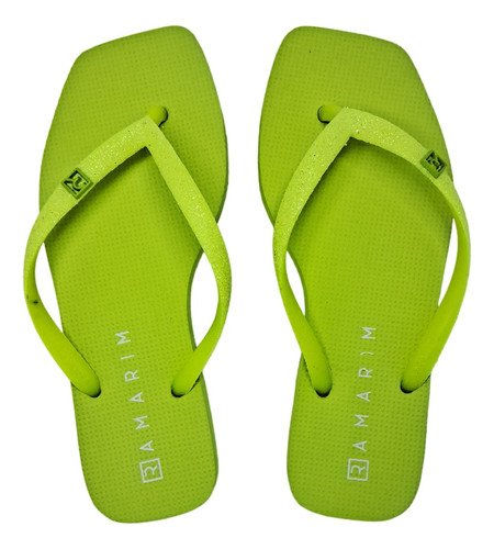 Chinelo Feminino Solarize Slim Bico Quadrado Leve Ramarim