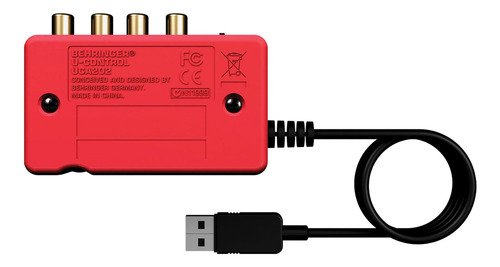 Interface de áudio Behringer U-Control UCA222