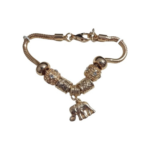 Pulsera Anne Klein Dorada Con Dije Precioso 