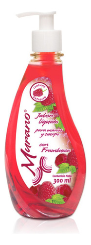 Jabón Líquido Murano Vegetal 3 Pack De 300ml C/u Extracto