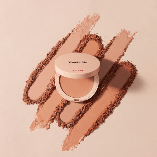 Bronceador Polvo Compacto Pupa Wonder Me Bronzer Tono Del Maquillaje 002 Medium Warm