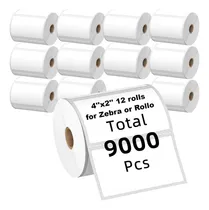 Comprar Zebra Etiquetas 4x2,9000 Pcs Etiquetas Térmicas Directas ...