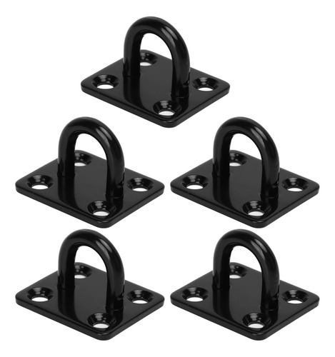 Hook Pad Eye Para Montaje En Pared, 5 Piezas De Acero Inoxid