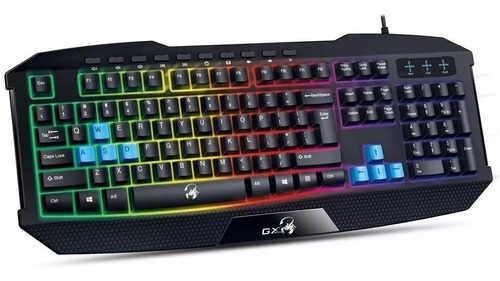 Teclado Genius Gx Scorpion K215 Usb Gaming Retroiluminado Pc