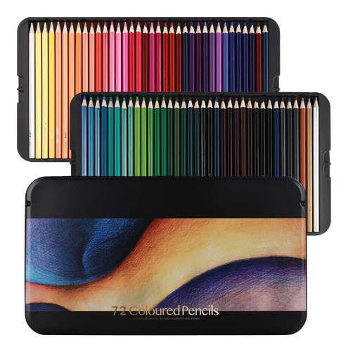 Lápices De Colores Art Supplies 72 De Colores De Alt Ldc