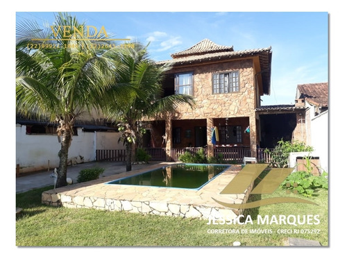 Imagem 7 de 14 de Casa Com 4 Quartos, Piscina E Área Gourmet Em Unamar - 1/jmp