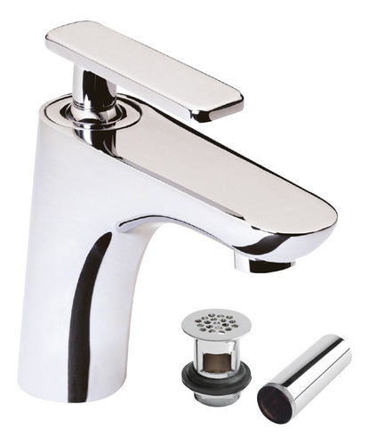 Llave Monomando Proyecta Para Lavabo Integra Acabado Cromado