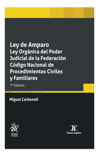 Ley De Amparo. Ley Orgánica Del Pjf - Cnpcyf 2024 (bolsillo)