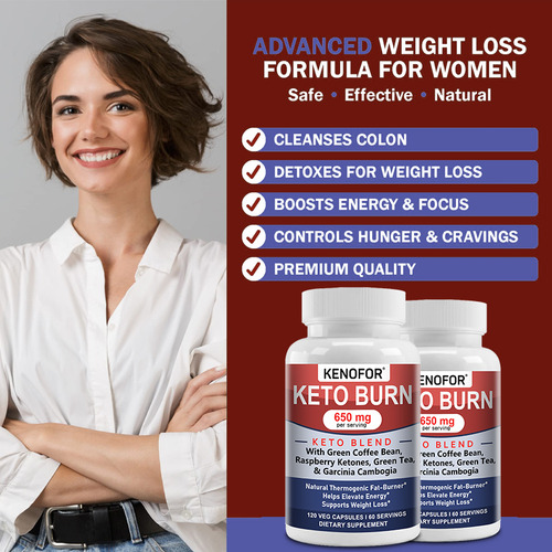 Aumenta El Metabolismo, Quemador De Grasa Natural, 120 Cápsu