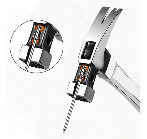 Herramienta De Clavos Para Carpintería, Martillo De Cabeza