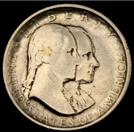 U S A - Medio Dólar De Plata - Conmemorativa - 1776 - 1926 (Usado)