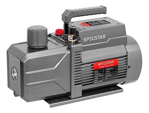 Specstar 110v 9.6 Cfm 1 Hp Bomba De Vacío De Aire Hvac De Pa