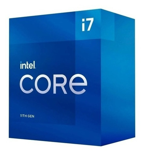Imagem 1 de 2 de Processador Intel Core I7 11700 2,50 Ghz 16 Mb 11º Geração
