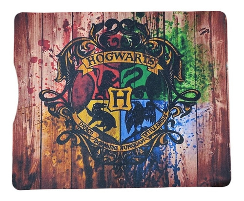 Mouse Pad Harry Potter Hogwarts Casas