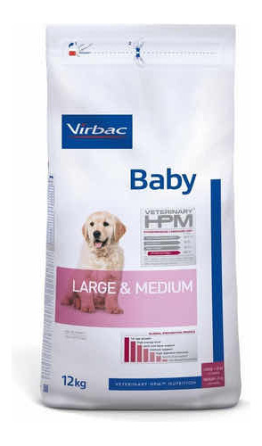 Hpm Virbac Perro Baby Cachorro Raza Mediana Y Grande 12kg