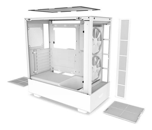 Gabinete Atx S/fonte Mid-tower H51ew Branco Cc-h51ew-01 Nzxt