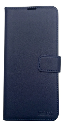 Funda Ejecutiva Agenda Tipo Libro Para Samsung A16 A165 Azul Oscuro Flip Cover