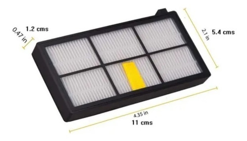Imagen 7 de 8 de Kit Completo Filtros Rodillos Escobillas Para Irobot Roomba