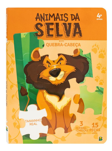Qc20x27 Animais: Selva, De Editora Todolivro. Editorial Todolivro, Tapa Mole En Português