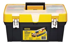 Comprar Caixa De Ferramentas Stanley 19-061 Com Tampa Organizadora Cor Preto no Mercado Livre