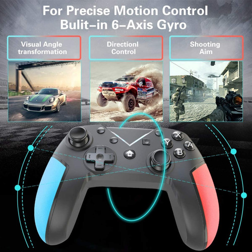 Joystick Para Switch Inalámbrico Pro Gamepad Vibración Sw-11