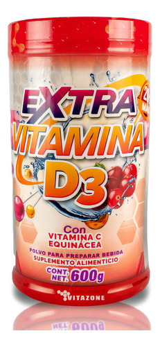 Vitamina D3 En Polvo Vitamina C 600 G Frutos Sanabi