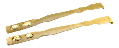 2 Uds Rascador De Espalda De Natural Rastrillo De Masajeador