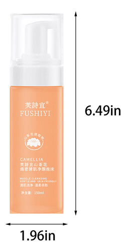 Crema Limpiadora De Camelia, Limpiadora, Suave, Hidratante Y