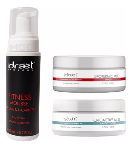 Kit Efecto Crío Y Térmico + Mousse L-carnitina Reductor