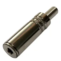 Comprar Conector Mini Jack 3.5 Stereo Hembra De Metal ( Aereo ) 