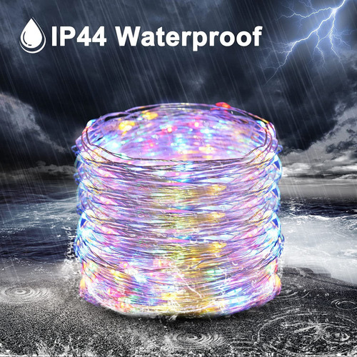 6x20m Luces De Cadena De 200 Led Para Fiestas De Navidad