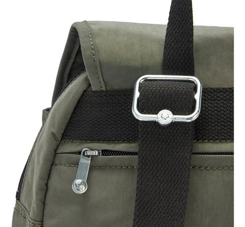Mochila Kipling City Pack S Green Moss K1563588d Cor Green Moss Desenho Do Tecido Liso