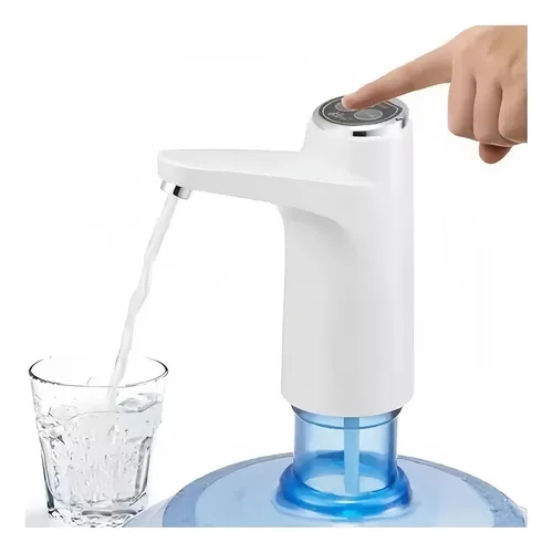 comprar Dispensador Agua Electrico Bomba Usb Agua Dosificador Bidon Color Blanco
