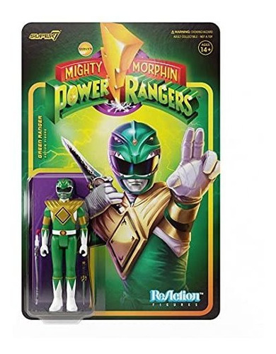 Super7 Mighty Morphin Power Rangers: Green Ranger Cz84s