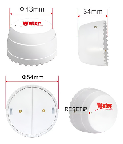 Detector De Fugas De Agua Tuya