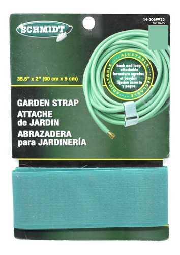 Abrazaderas De Manguera 90cm Para Jardinería Velcro 3069933 