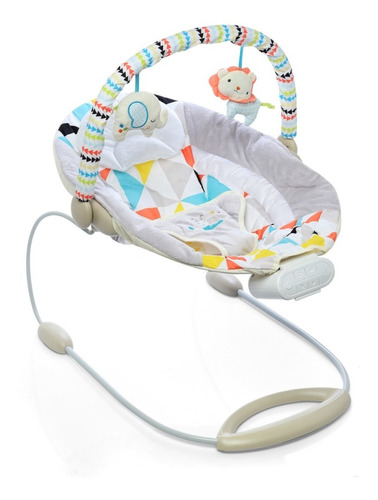 Silla Mecedora Bebe Felcraft Oval Música Vibración