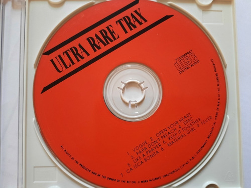 Madonna - Cd / Ultra Rare Trax