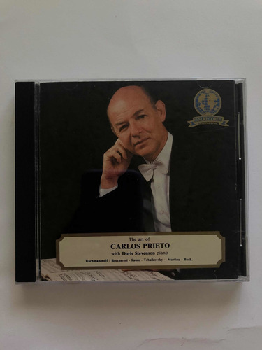 Cd. The Art Of Carlos Prieto With Doris Stevenson Piano