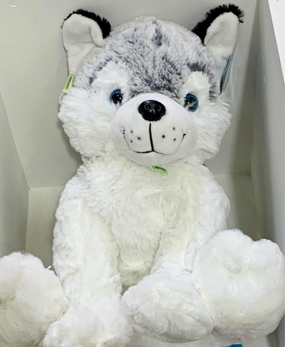 Peluche Perro Siberiano Caniche Regalo 42 Cm Ventas X Mayor