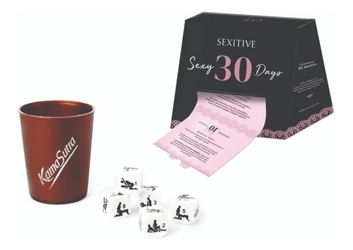 Juego Generala Dados Eroticos Kamasutra + Desafio 30 Dias