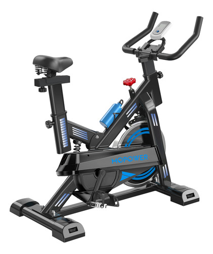 Bicicleta Ergométrica Cor Azul Mopower