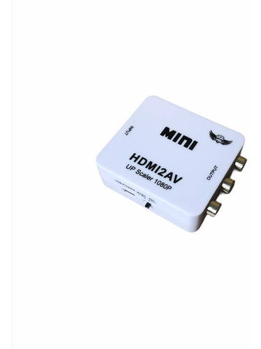 Imagem 3 de 6 de Mini Adaptador Conversor De Hdmi Para Video Composto Rca 2av