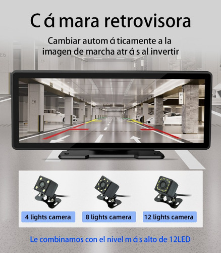 Estéreo Inalámbrico Pantallas Tactil 10 For Apple Carplay