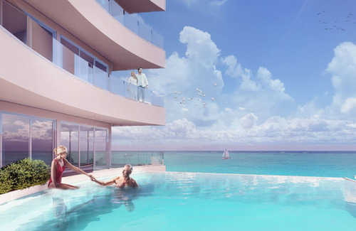 Departamento Frente Al Mar, Jacuzzi, Gimnasio, Pre-construcción, Malecón, Cozumel