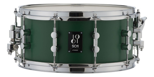 Sonor Sq1 1465 Sdw Rgr Tarola 14 X 6.5 Pulgadas Para Batería Casco Verde