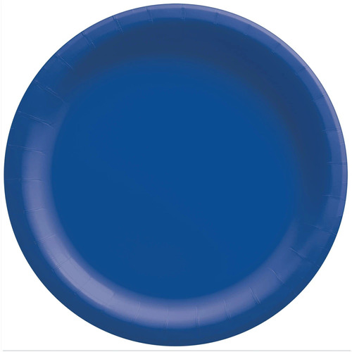 Party Pack Paper Luncheon Plate 7 50 Pkg Brillante Azul