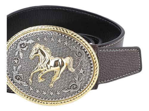 Western Rodeo Caballo Cinturón Hebilla De Cinturón Grabado C