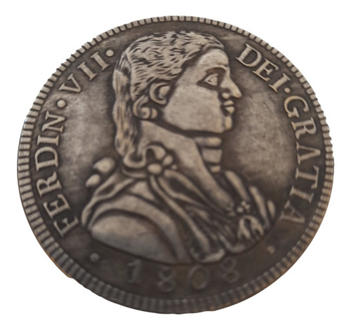 Moneda Conmemorativa Histórica 8 Reales Chile 1808