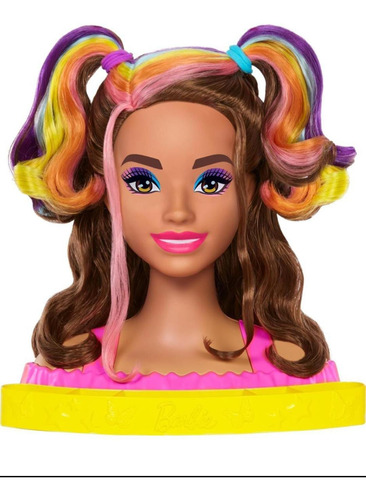 Barbie Cabeza Para Peinar Color Reveal Arcoris Castaña